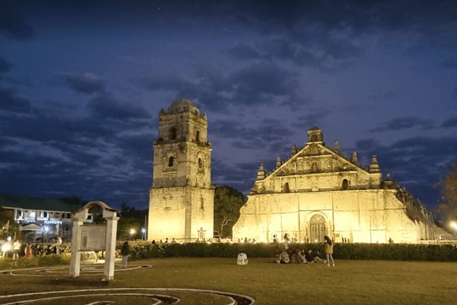 Baroque Splendor of Paoay Church: A Fusion of Eastern and Western Architecture