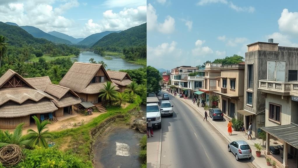 contemporary versus traditional barangay