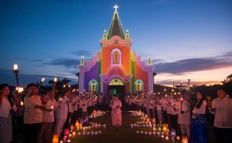 filipino dawn mass tradition