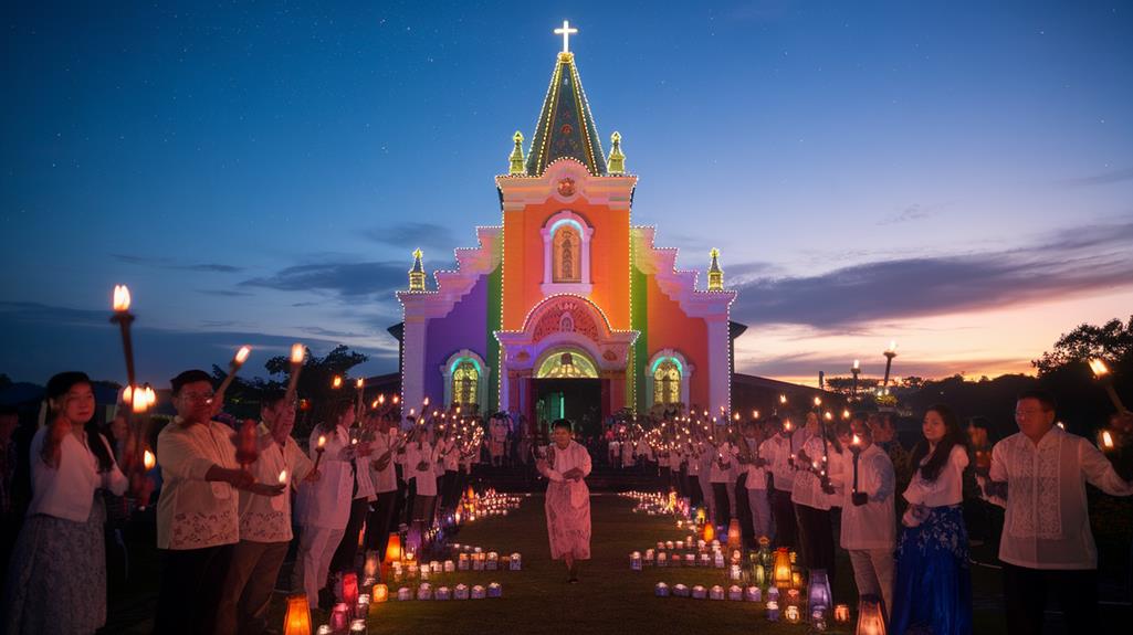 filipino dawn mass tradition