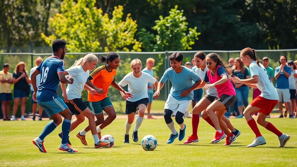 sports promote peaceful reconciliation