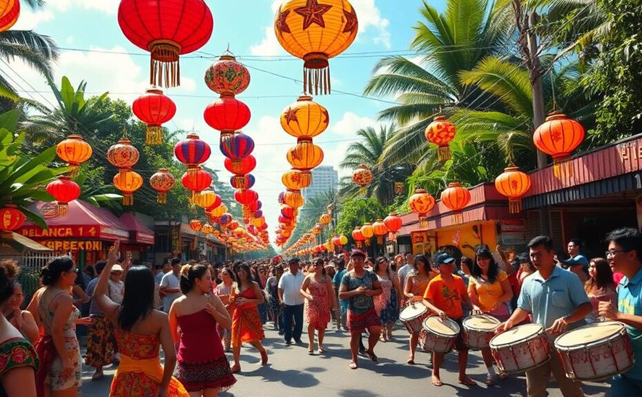 filipino festivals illuminate yearly celebrations