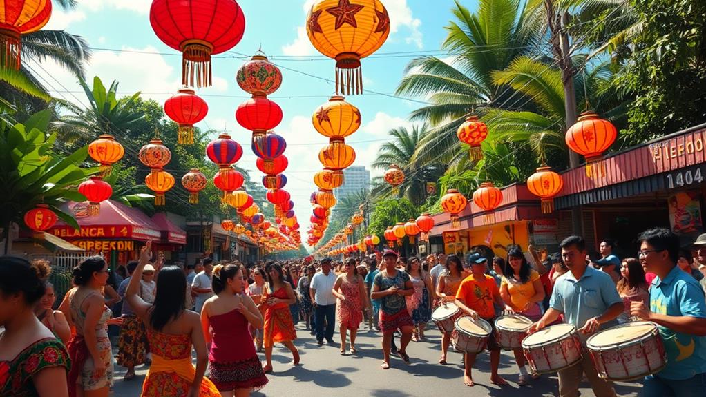 filipino festivals illuminate yearly celebrations