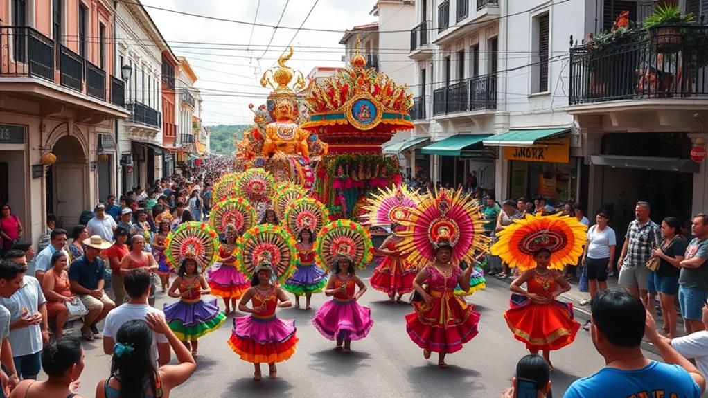 vibrant cultural celebration showcased