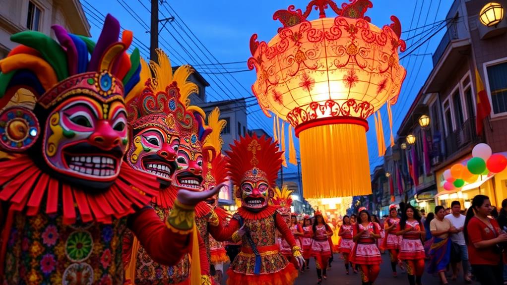 vibrant filipino cultural festivals