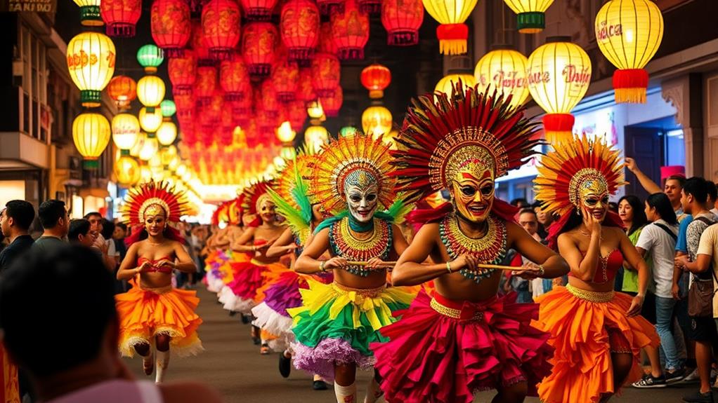 vibrant masskara festival celebration