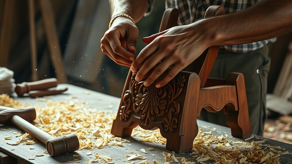 narra wood furniture craftsmanship